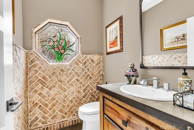 27151 Mission Hills Dr, San Juan Capistrano, CA 92675 - bathroom featuring vanity and toilet