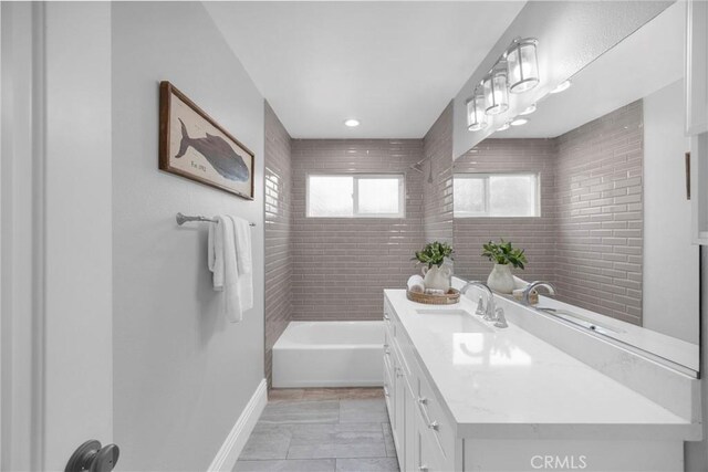 12012 Paseo Bonita, Los Alamitos, CA 90720 - bathroom featuring vanity and baseboards