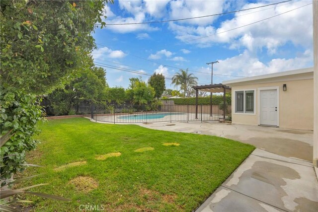 12012 Paseo Bonita, Los Alamitos, CA 90720 - fenced backyard with a patio