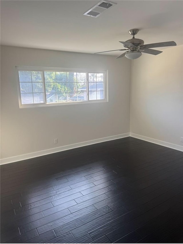 1398 Tartan Cir, Placentia, CA 92870 - unfurnished room featuring dark wood-style floors and ceiling fan
