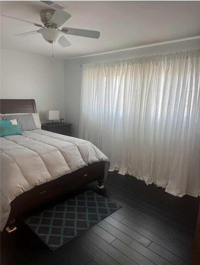 1398 Tartan Cir, Placentia, CA 92870 - bedroom featuring ceiling fan and wood finished floors