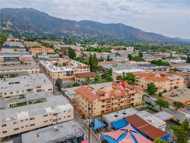 421 E Santa Anita Ave Unit 101, Burbank, CA 91501 - bird's eye view of a mountain backdrop