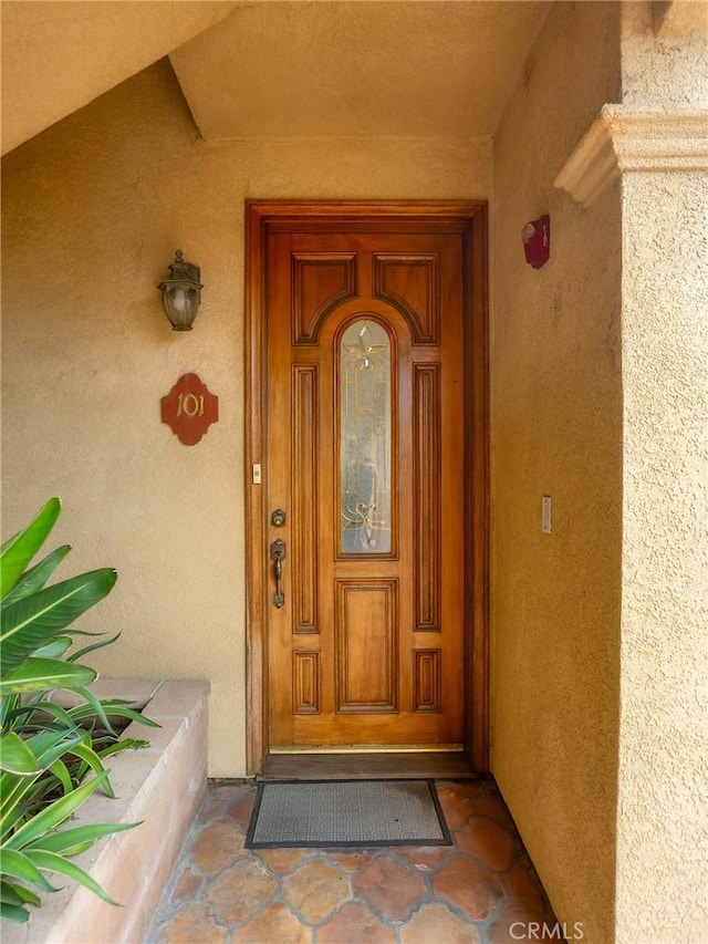 421 E Santa Anita Ave Unit 101, Burbank, CA 91501 - entrance to property featuring stucco siding