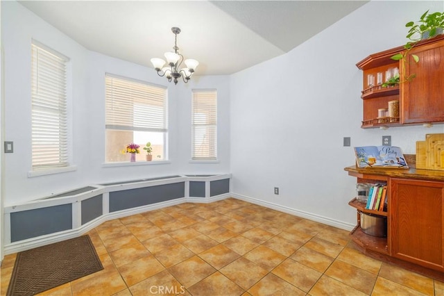 9600 S Loop Blvd, California City, CA 93505 - dining space with a chandelier