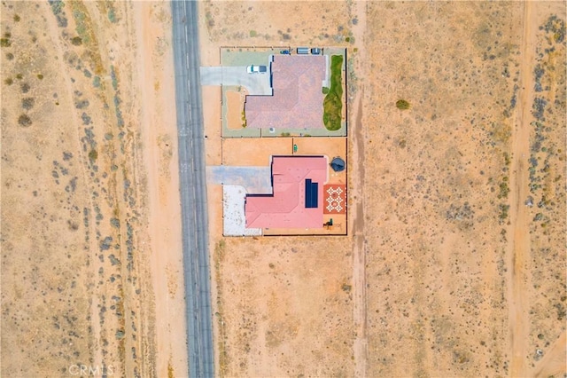 9600 S Loop Blvd, California City, CA 93505 - drone / aerial view