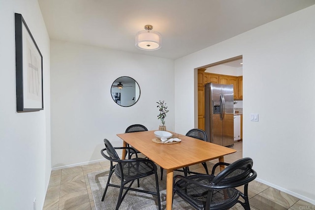 942 Royal Tern Way, Oceanside, CA 92057 - dining space featuring baseboards and ceiling fan