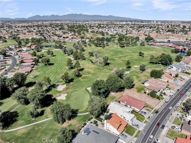 13180 Meteor Dr, Victorville, CA 92395 - view of property location featuring a mountain backdrop, a golf course, and nearby suburban area