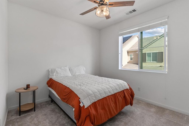 39381 Corvina Ln, Temecula, CA 92591 - carpeted bedroom featuring baseboards and a ceiling fan
