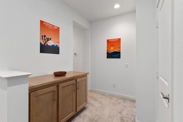 39381 Corvina Ln, Temecula, CA 92591 - hall featuring light colored carpet and recessed lighting