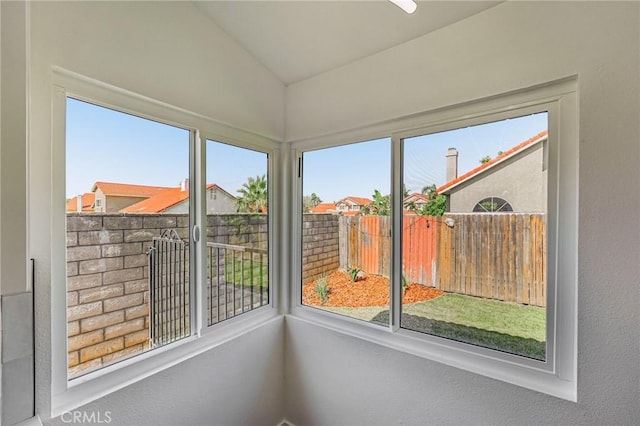 7652 Plumaria, Fontana, CA 92336 - view of unfurnished sunroom