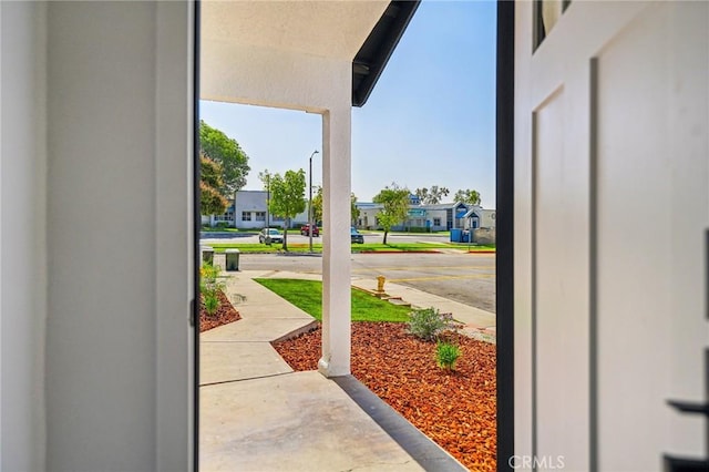 7652 Plumaria, Fontana, CA 92336 - view of patio / terrace featuring a residential view