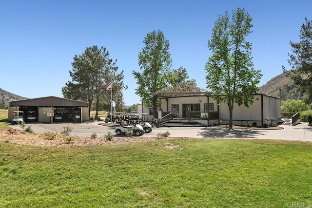 3071 Sprucewood Ln, Escondido, CA 92027 - view of grassy yard featuring a mountain view