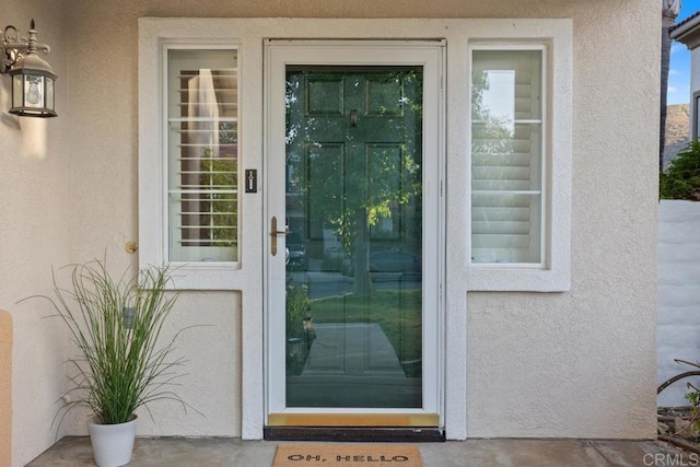 3071 Sprucewood Ln, Escondido, CA 92027 - doorway to property featuring stucco siding