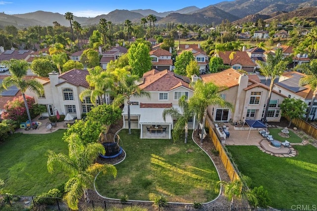 3071 Sprucewood Ln, Escondido, CA 92027 - aerial view of residential area featuring mountains