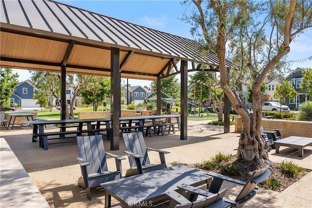 25928 Meadow Dr, San Juan Capistrano, CA 92675 - view of home's community featuring a gazebo and a residential view