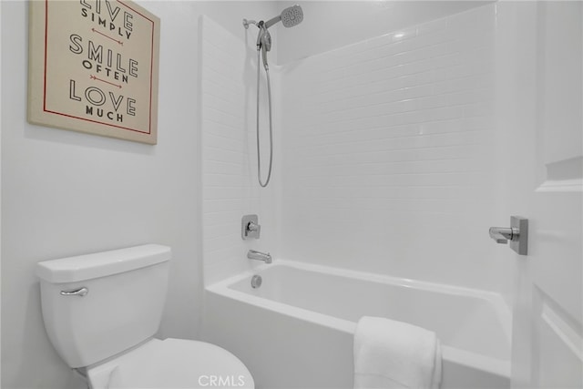 9876 Skylar Ave, Fountain Valley, CA 92708 - bathroom with bathtub / shower combination and toilet