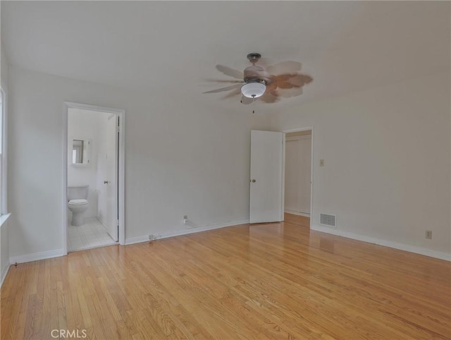 1017 Cordova Ave, Glendale, CA 91207 - unfurnished room featuring ceiling fan and light wood-style flooring