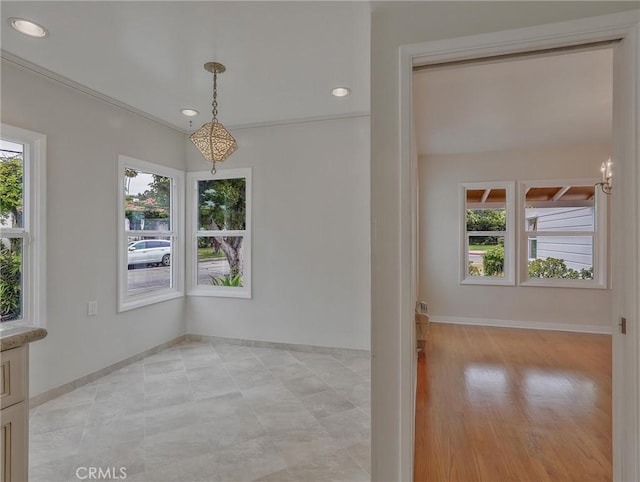 1017 Cordova Ave, Glendale, CA 91207 - empty room featuring plenty of natural light and recessed lighting