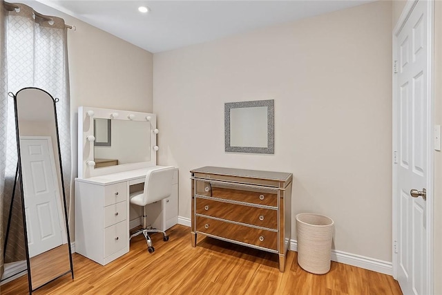 14658 Maclay St, San Fernando, CA 91345 - office featuring light wood finished floors and recessed lighting