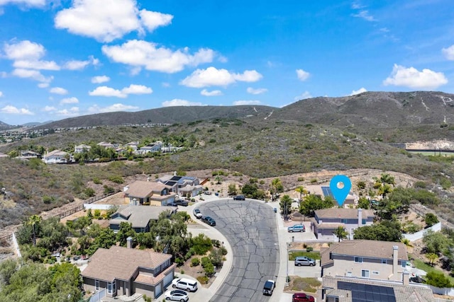 1159 Avenida Azul, San Marcos, CA 92069 - aerial perspective of suburban area with a mountainous background