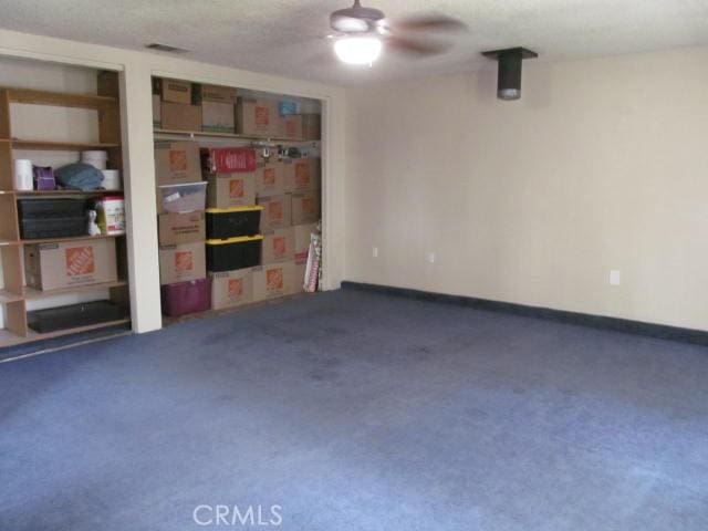 14537 Yucca St, Hesperia, CA 92345 - interior space featuring ceiling fan and baseboards