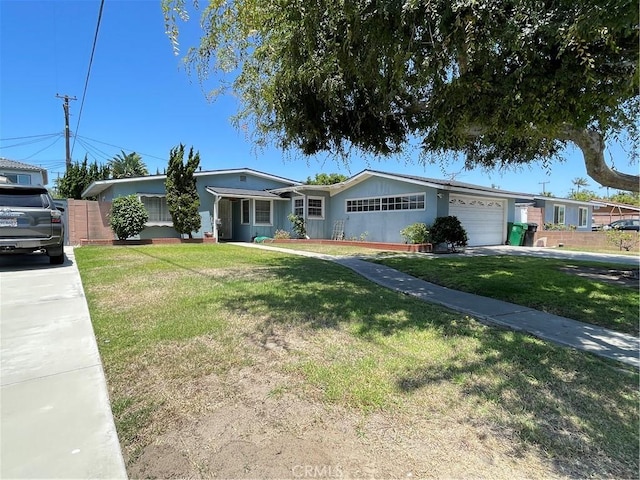 13431 Olympus Dr, Westminster, CA 92683 - ranch-style house with an attached garage and driveway
