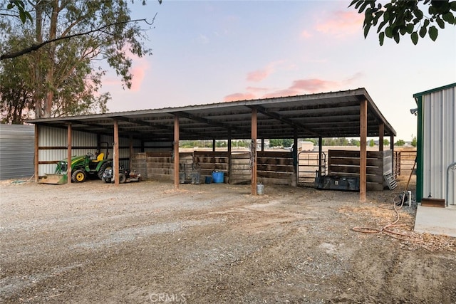 24825 Florence Ave, Corning, CA 96021 - view of vehicle parking featuring a carport and an exterior structure