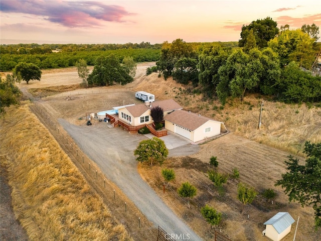 24825 Florence Ave, Corning, CA 96021 - aerial view of sparsely populated area
