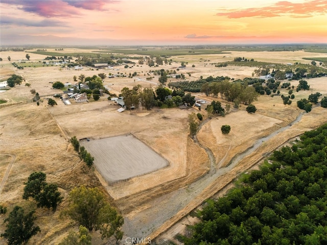 24825 Florence Ave, Corning, CA 96021 - aerial view at dusk of a rural view