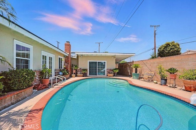665 N Waterbury Ave, Covina, CA 91722 - view of pool featuring a patio area