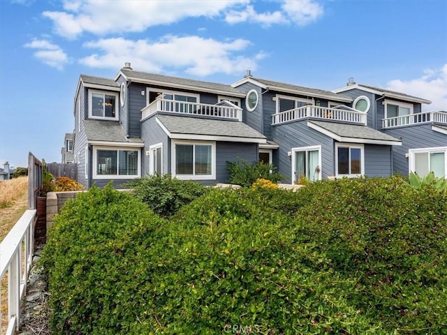 271 Vista Del Mar Unit 1, San Simeon, CA 93452 - view of front facade with a balcony and a chimney