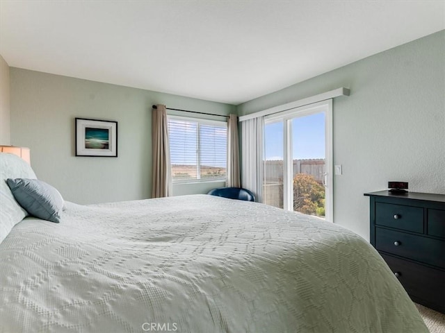 271 Vista Del Mar Unit 1, San Simeon, CA 93452 - bedroom featuring access to outside