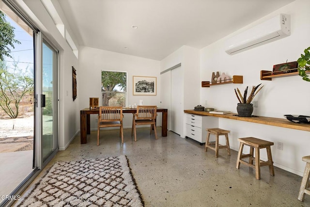 54667 Benecia Trl, Yucca Valley, CA 92284 - dining space featuring a wall unit AC