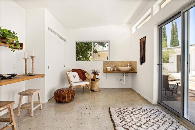 54667 Benecia Trl, Yucca Valley, CA 92284 - living area featuring baseboards
