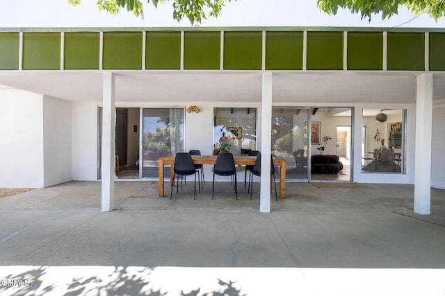 54667 Benecia Trl, Yucca Valley, CA 92284 - view of patio with outdoor dining area