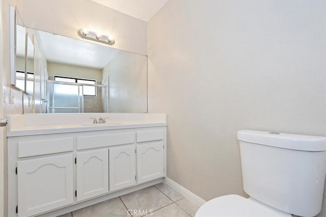 7267 Dalscote St, Hesperia, CA 92345 - bathroom with vanity and tile patterned flooring