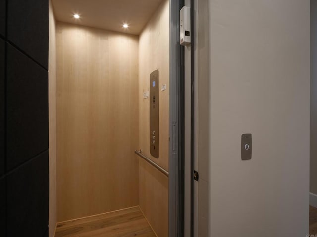 211 Mar De Cortez, Avalon, CA 90704 - elevator featuring wood finished floors and recessed lighting