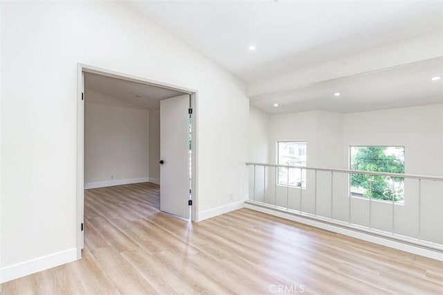 12601 Edgemont Ln Unit 40, Garden Grove, CA 92845 - spare room with light wood-style floors and recessed lighting