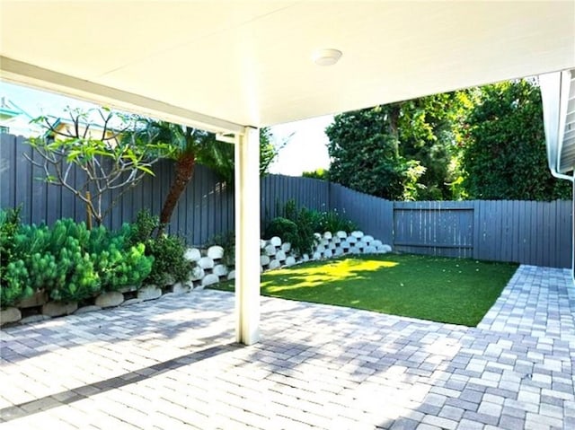 1063 Redding Ave, Costa Mesa, CA 92626 - fenced backyard featuring a patio area