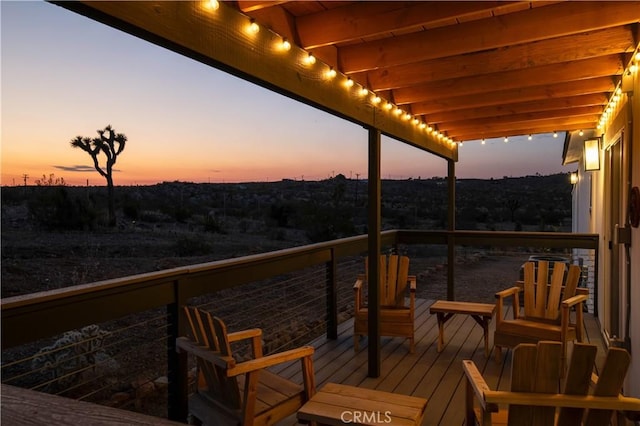 59855 Security Dr, Yucca Valley, CA 92284 - view of deck