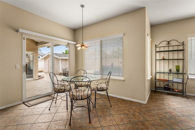 2631 Harvest Crest Ln, Corona, CA 92881 - dining area with baseboards