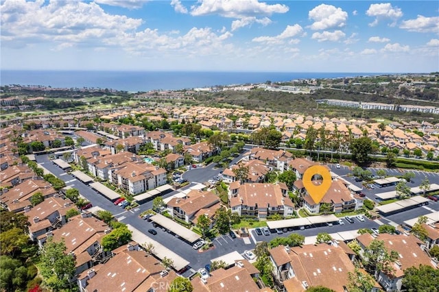 72 Corniche Dr Unit C, Dana Point, CA 92629 - aerial overview of property's location with nearby suburban area and a nearby body of water