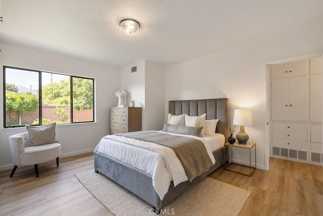 1157 Steffen St, Glendora, CA 91741 - bedroom featuring light wood finished floors and baseboards