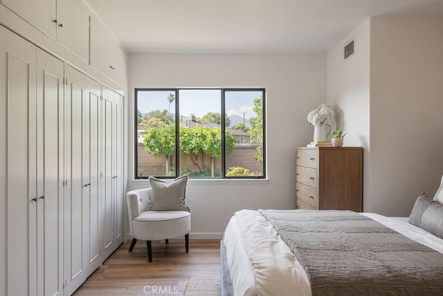 1157 Steffen St, Glendora, CA 91741 - bedroom featuring light wood-style floors and a closet