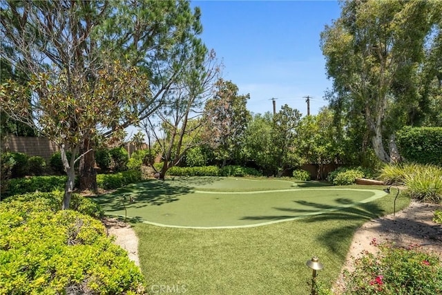 1377 Versante Cir, Corona, CA 92881 - view of property's community featuring an area to practice putting