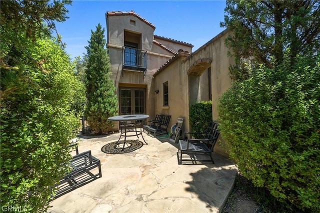 1377 Versante Cir, Corona, CA 92881 - view of patio featuring french doors