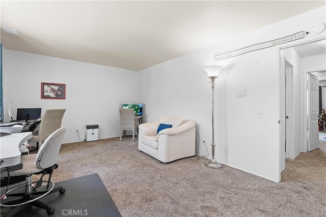 1876 Sparrow Rd, Wrightwood, CA 92397 - office with carpet