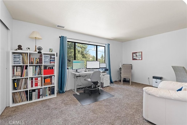 1876 Sparrow Rd, Wrightwood, CA 92397 - view of carpeted office