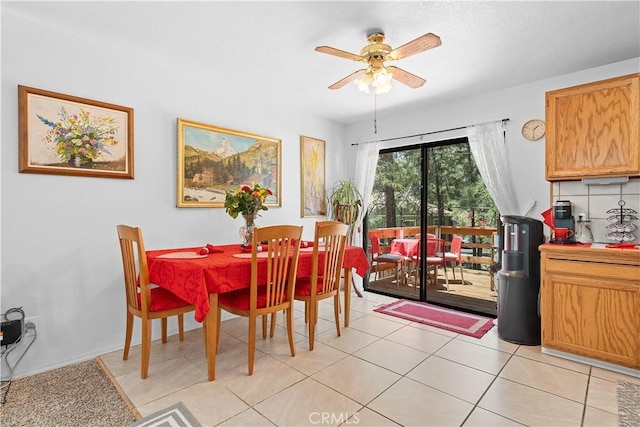 1876 Sparrow Rd, Wrightwood, CA 92397 - dining room featuring a ceiling fan