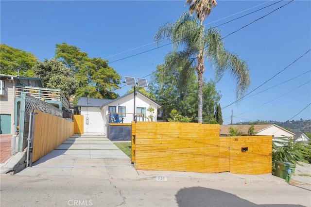 351 Vista Pl, Los Angeles, CA 90042 - view of front of house featuring a gate